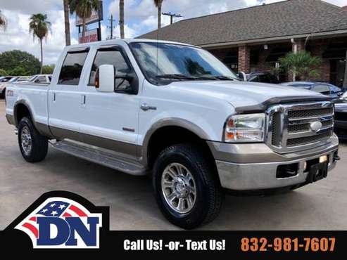 2006 Ford Super Duty F-250 Truck F250 4WD Crew Cab 156 King Ranch Ford for sale in Houston, TX