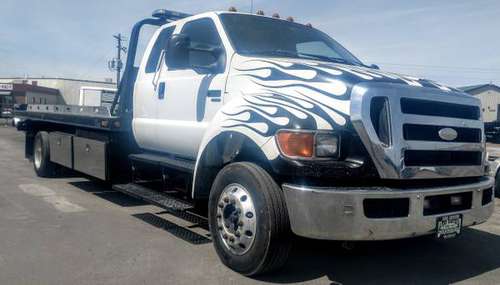 2008 Ford F-650 Rollback 6.7 Cummins Diesel Allison Auto Tow Truck for sale in Grand Junction, CO