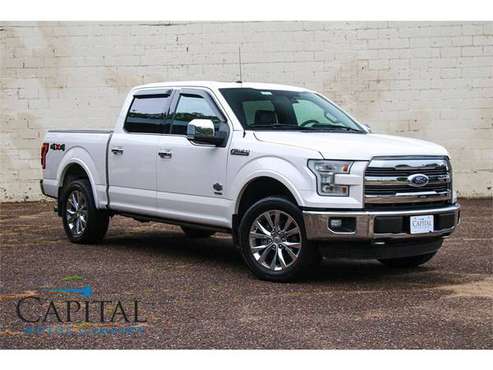Fantastic Deal for an Amazing Truck! 2016 F150 KING RANCH! for sale in Eau Claire, ND