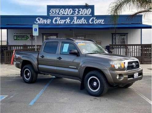 2011 Toyota Tacoma TX PRO TRD 4x4 short bed crew-cab for sale in Fresno, CA