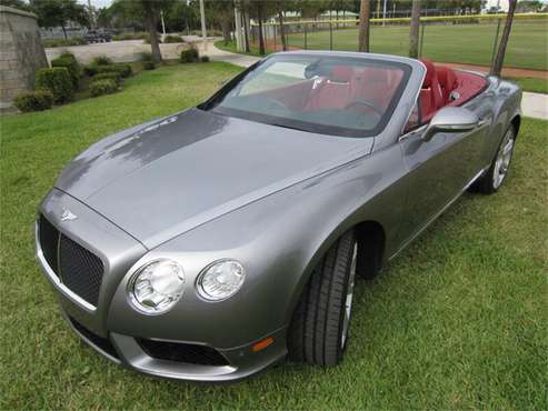 2013 Bentley Continental GTC V8 for sale in Delray Beach, FL