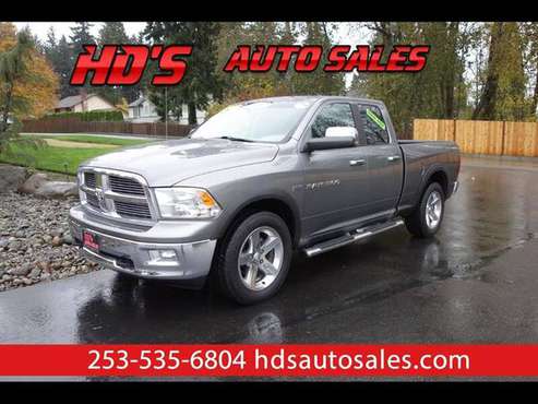 2011 RAM 1500 SLT Quad Cab 4WD Big Horn ONLY 121K MILES!!! 5.7L HEMI... for sale in PUYALLUP, WA