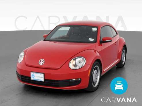 2012 VW Volkswagen Beetle 2.5L Hatchback 2D hatchback Red - FINANCE... for sale in Worcester, MA