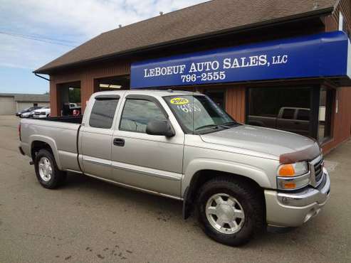 2005 GMC SIERRA 4x4 ex cab for sale in Waterford, PA