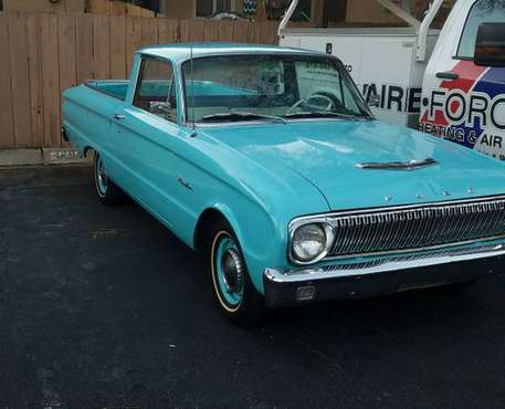 1962 FORD FALCON RANCHERO - cars & trucks - by owner - vehicle... for sale in Santee, CA
