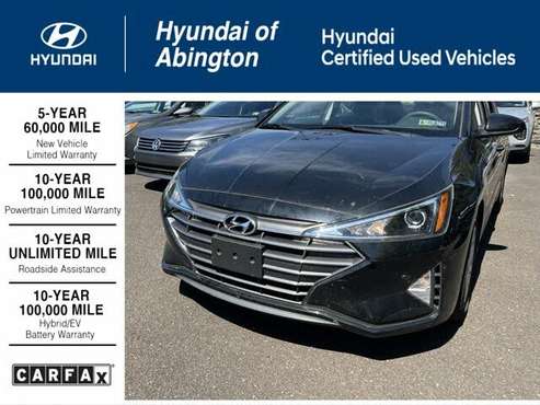 2019 Hyundai Elantra SE FWD for sale in Willow Grove, PA