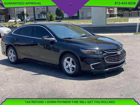 2017 Chevy Malibu, LS Sedan - - by dealer - vehicle for sale in TAMPA, FL