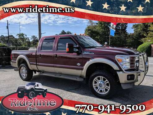 /####/ 2012 Ford F-350 King Ranch * Lifted SRW 4x4!! for sale in Lithia Springs, GA