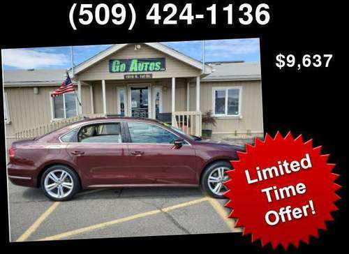 2014 Volkswagen Passat 1.8T SEL Premium PZEV Call & Get Approved for sale in Yakima, WA
