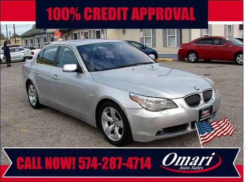 2007 BMW 5 Series 4dr Sdn 525i RWD . The Lowest Financing Rates In... for sale in South Bend, IN