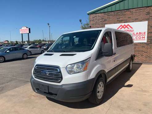 2015 FORD TRANSIT 350 XLT,12 PASSENGER,REAR A/C,BACK UP CAMERA for sale in MOORE, OK