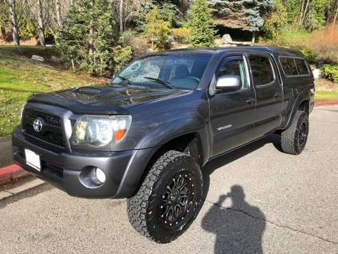 2011 Toyota Tacoma Double TRD Sport Long Bed 4WD - Lifted, Clean for sale in Kirkland, WA