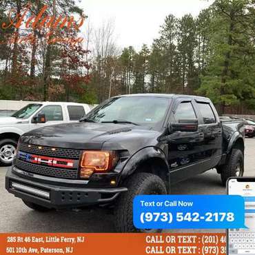 2011 Ford F-150 F150 F 150 4WD SuperCrew 145 SVT Raptor -... for sale in Paterson, NJ