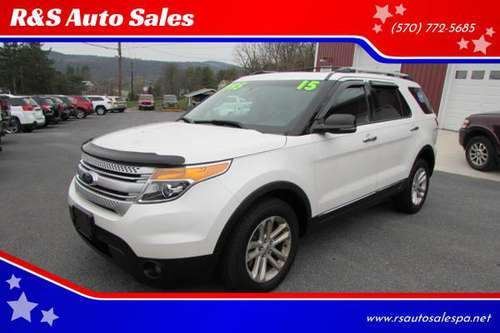 2015 FORD EXPLORER AWD FULLY LOADED SUPER CLEAN (ALL CREDIT OK) -... for sale in Linden, PA