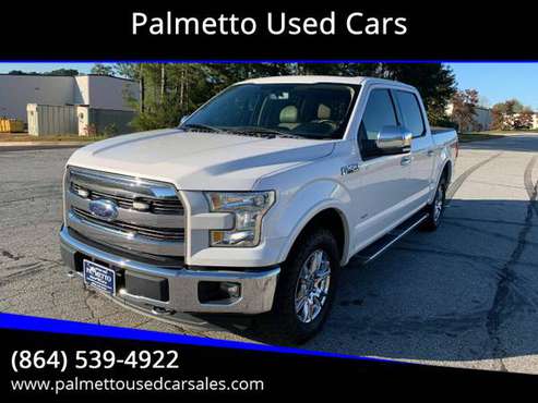 2015 Ford F-150 Lariat 4X4 Super Crew - Financing Available - cars &... for sale in Piedmont, SC