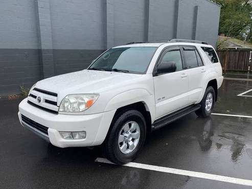 White 2004 Toyota 4Runner Sport Edition 4WD 4dr SUV for sale in Lynnwood, WA