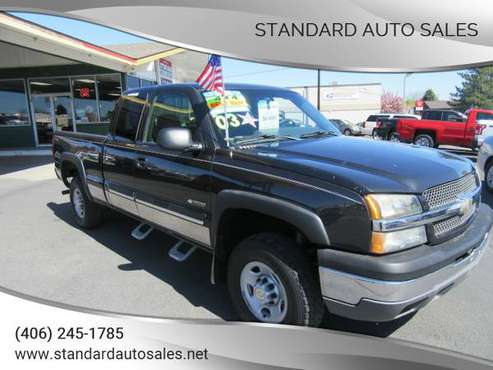 2003 Chevy Silverado 2500 LS 4X4 Extended Cab! for sale in Billings, MT