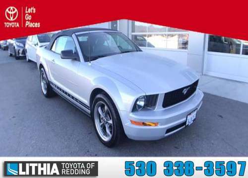 2007 Ford Mustang RWD Convertible 2dr Conv Deluxe for sale in Redding, CA