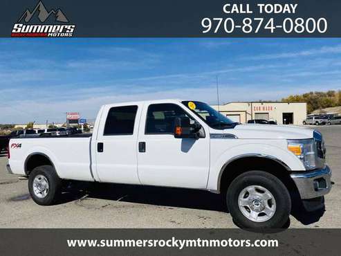 2014 Ford F-350 Super Duty XLT GAS - - by dealer for sale in Delta, CO