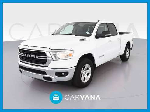 2020 Ram 1500 Quad Cab Big Horn Pickup 4D 6 1/3 ft pickup White for sale in Washington, District Of Columbia