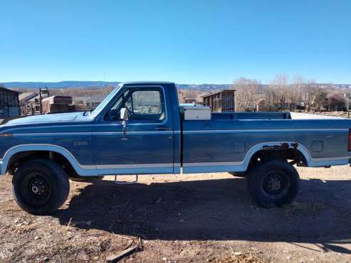 1984 Ford F-250 - cars & trucks - by owner - vehicle automotive sale for sale in Clifton, CO