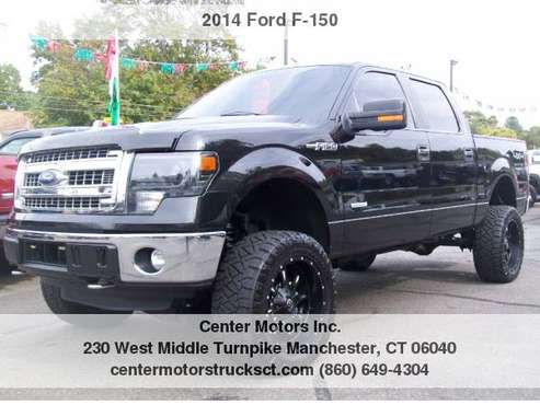 2014 Ford F-150 4X4 SuperCrew XLT Lifted on 33 Inch Nitto Tires for sale in Manchester, CT