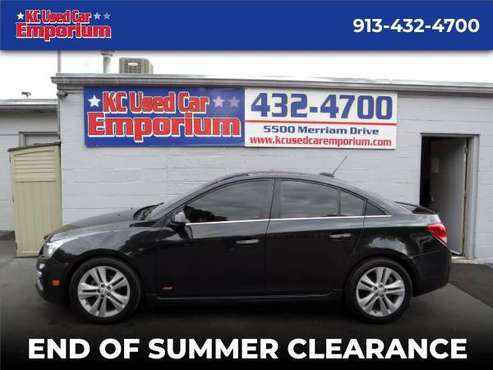 2015 Chevrolet Chevy Cruze 4dr Sdn LTZ - 3 DAY SALE! - cars & for sale in Merriam, MO