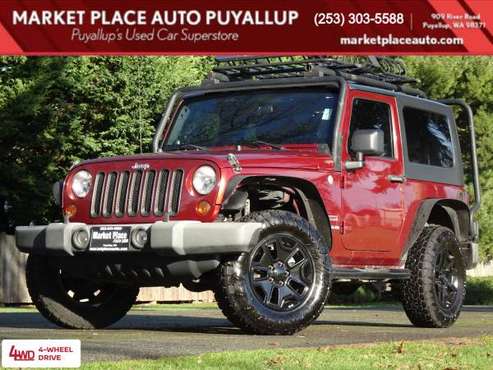 2010 Jeep Wrangler 4x4 4WD Sport SUV - - by dealer for sale in PUYALLUP, WA