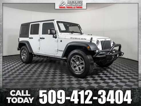 2015 Jeep Wrangler Unlimited Rubicon 4x4 - - by for sale in Pasco, WA