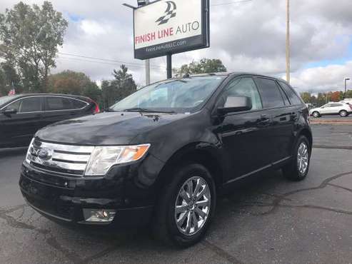 2008 Ford Edge SEL AWD--BLACK! LEATHER! PANO! CHROMES! 99K!!🔥🔥 for sale in Comstock Park, MI