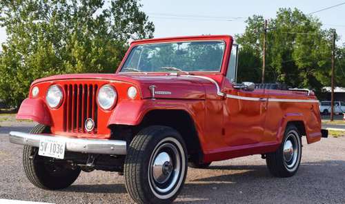 1967 Jeep 4 x 4 Jeepster Convertible, Auto for sale in Pilot Point, TX