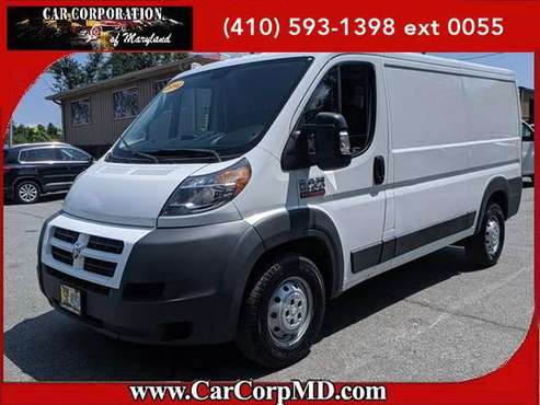 2014 Ram ProMaster 1500 van Low Roof for sale in Sykesville, MD