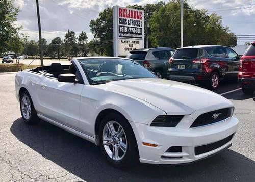 2013 FORD MUSTANG CONVERTIBLE for sale in Raleigh, NC