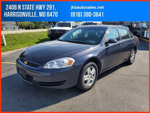2008 Chevrolet Impala FWD LS Sedan 4D Trades Welcome Financing Availab for sale in Harrisonville, KS