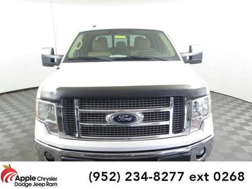 2012 Ford F150 F150 F 150 F-150 truck Lariat (White Platinum for sale in Shakopee, MN