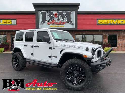 2019 Jeep Wrangler Unlimited Moab - 2 Lift - 35 tires - 24k miles! for sale in Oak Forest, IL