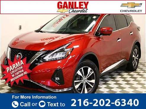 2019 Nissan Murano SV suv Cayenne Red Pearl Metallic for sale in Brook Park, OH