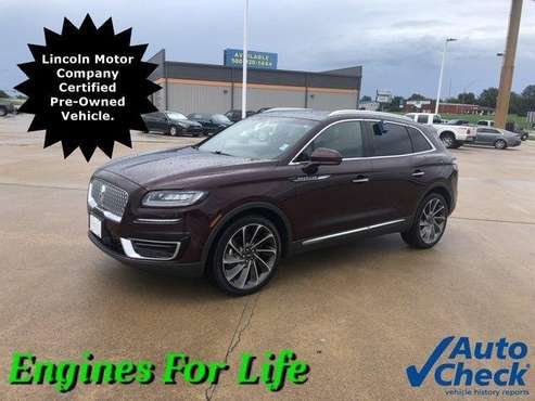 2019 Lincoln Nautilus Reserve for sale in Durant, OK