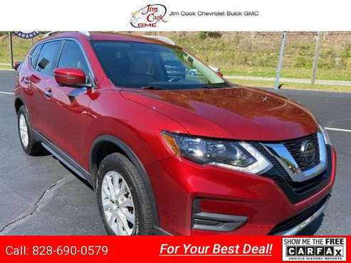 2018 Nissan Rogue SV suv Red - - by dealer - vehicle for sale in Marion, NC