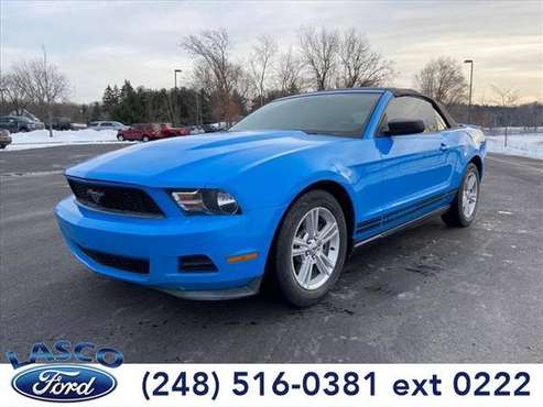 2012 Ford Mustang V6 - convertible - - by dealer for sale in Fenton, MI