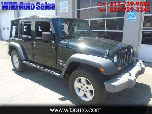 2012 Jeep Wrangler Unlimited Sport 4WD - - by dealer for sale in West Springfield, MA