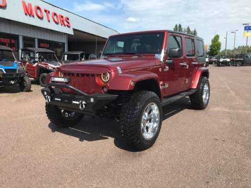 2010 Jeep Wrangler Unlimited Sahara for sale in Hurley, WI