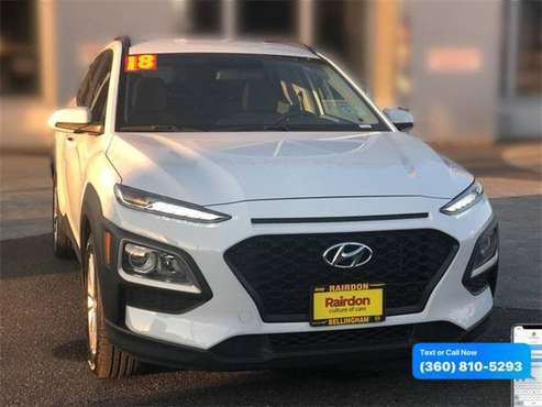2018 Hyundai Kona SEL - - by dealer - vehicle for sale in Bellingham, WA
