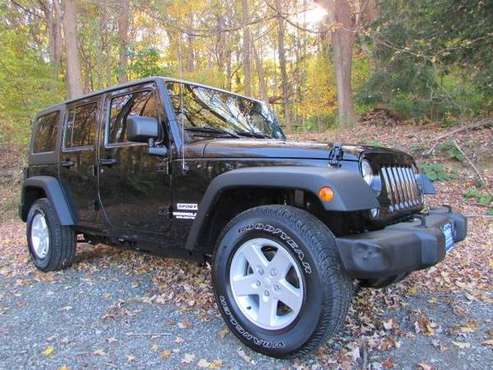 2016 JEEP Wrangler Unlimited Sport 4WD with for sale in Wharton, NJ