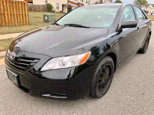 2007 Toyota Camry LE V6 Black for sale in MANASSAS, District Of Columbia