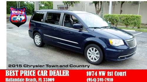 2015 CHRYSLER TOWN AND COUNTRY MINIVAN***SALE***BAD CREDIT APPROVED !! for sale in HALLANDALE BEACH, FL