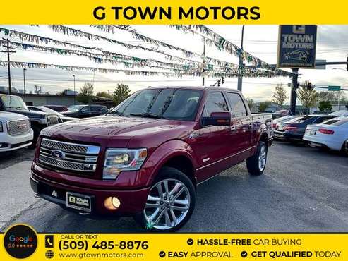 2013 Ford F-150 Limited 4x4SuperCrew Styleside 55 ft SB - cars & for sale in Grandview, WA