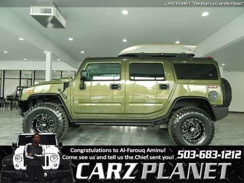 2003 HUMMER H2 4x4 4WD LIFTED WHEELS AND TIRES HUMMER H2 LOW MILES HUM for sale in Gladstone, OR