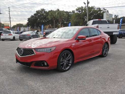 2019 Acura TLX 2 4L FWD w/A-SPEC Pkg Red Leather for sale in Pensacola, FL