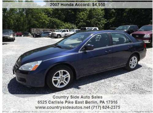 2007 Honda Accord Special Edition 4dr Sedan (2.4L I4 5A) for sale in East Berlin, PA